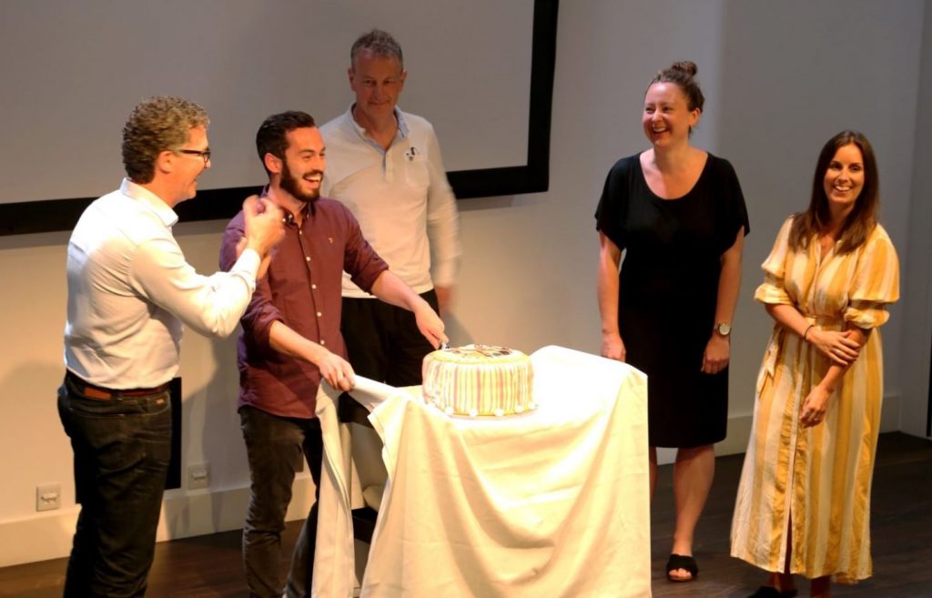 SolarAid and Solarcentury staff celebrating